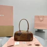 Miu Miu Leather Patchwork Beau Bag