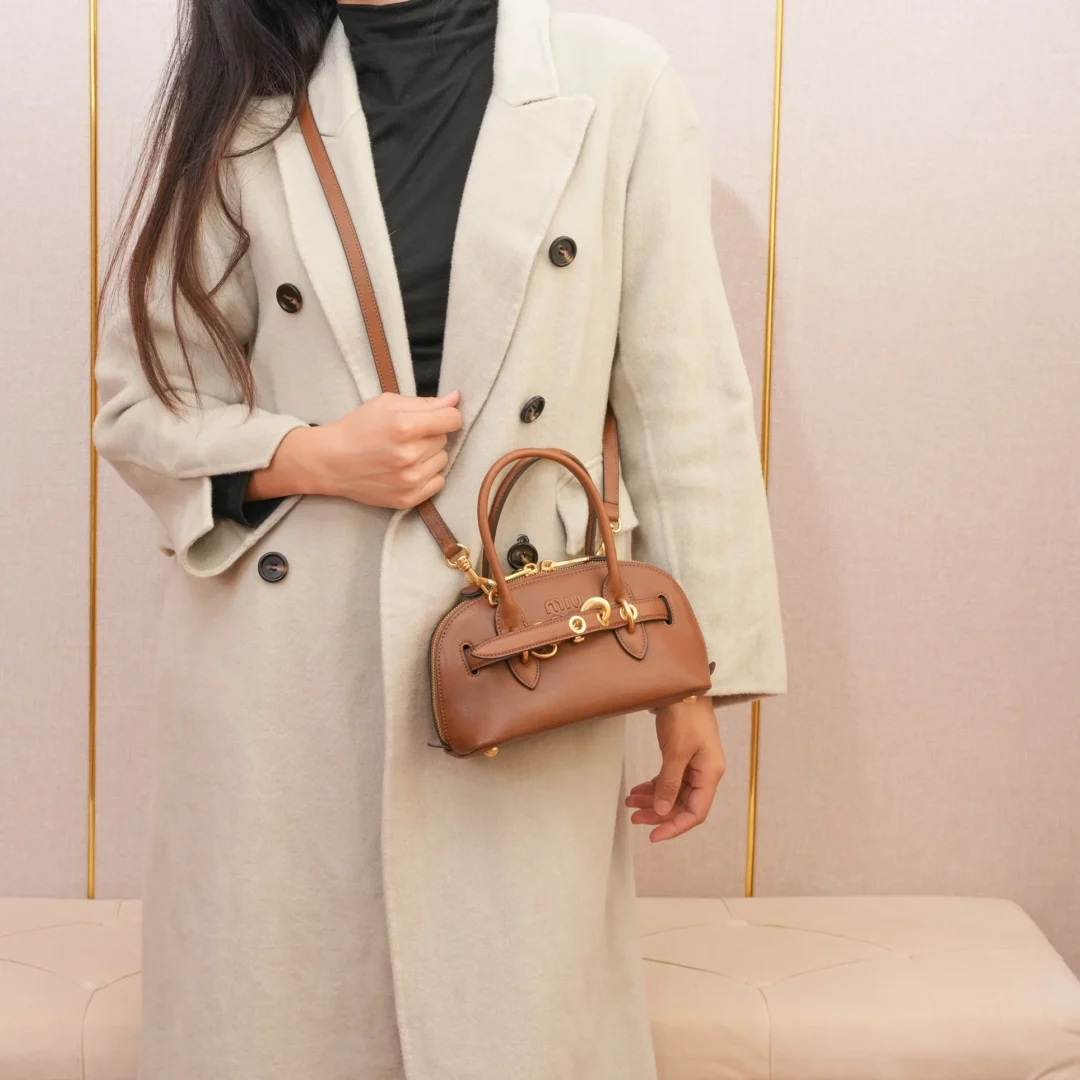 Miu Miu Aventure Mini Nappa Leather Bag