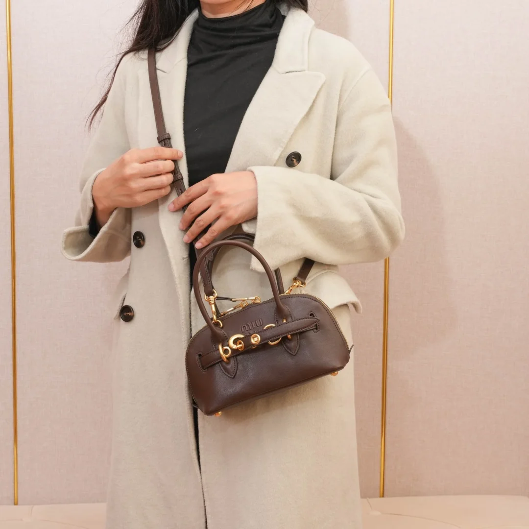 Miu Miu Aventure Mini Nappa Leather Bag