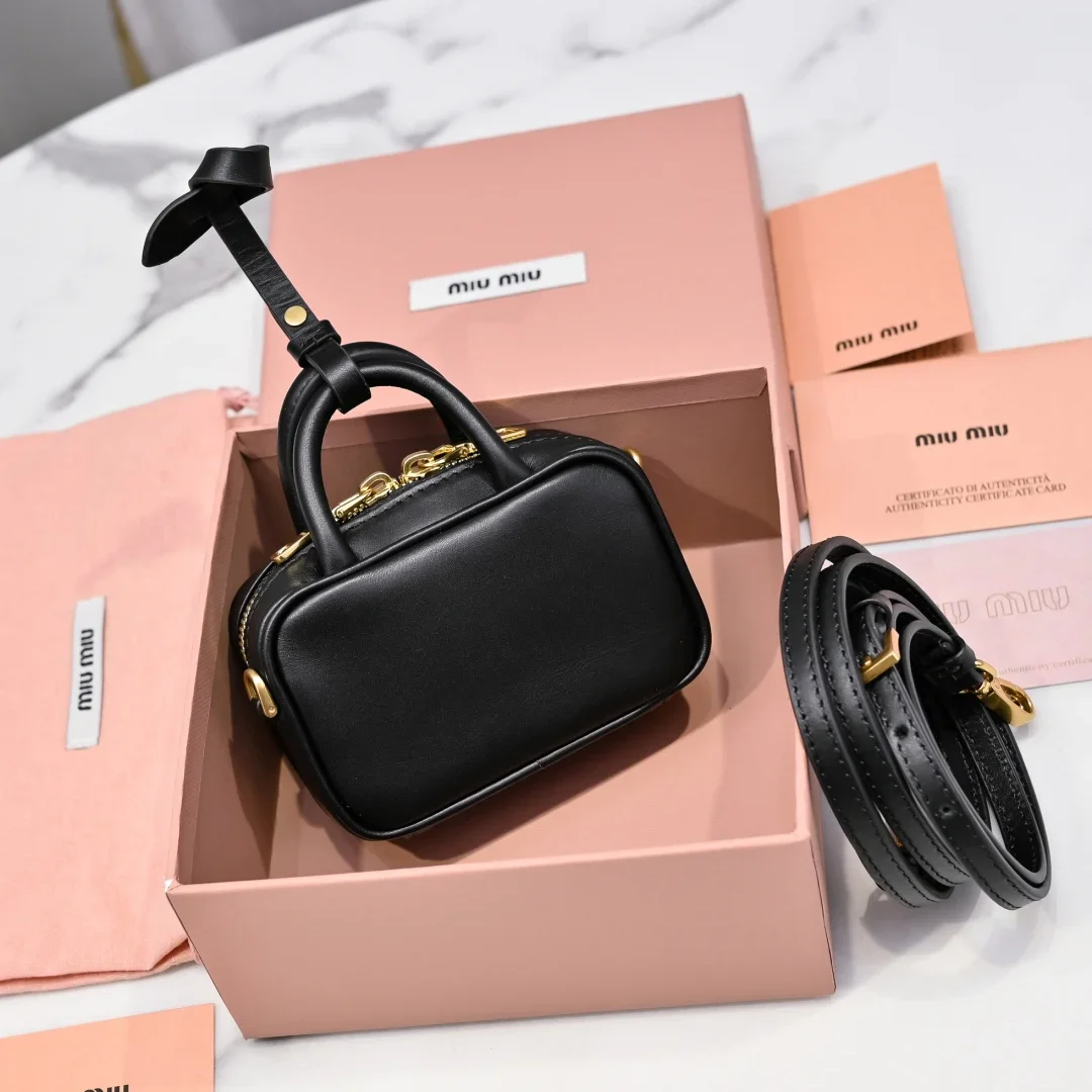 Miu Miu Beau Leather Micro Bag