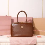 Miu Miu Beau Naplak Patent Leather Bag