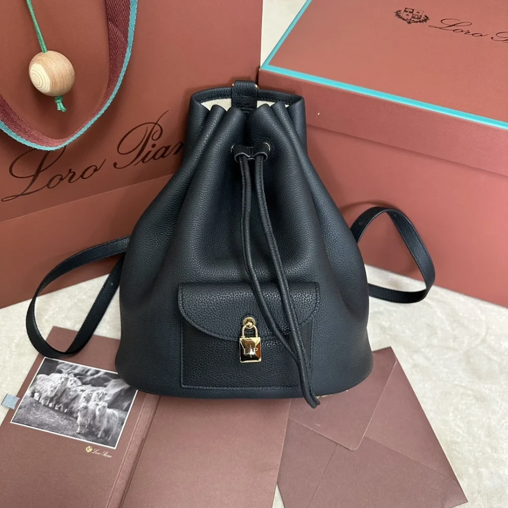Loro Piana Extra Drawstring Backpack